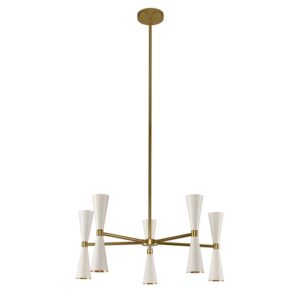 Milo 5 Arm Chandelier