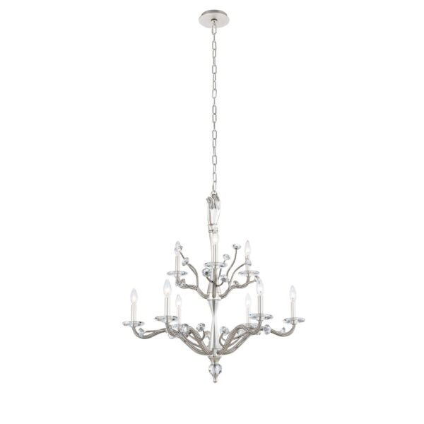 Venus 9 Light 2 Tier Chandelie