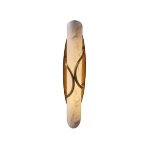 GYPSUM TUBULAR WALL SCONCE