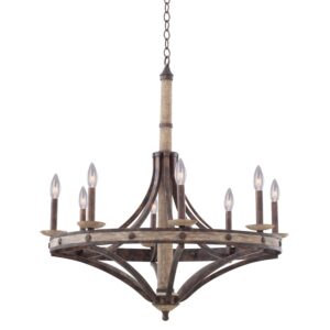 Coronado 8 LT Round Chandelier